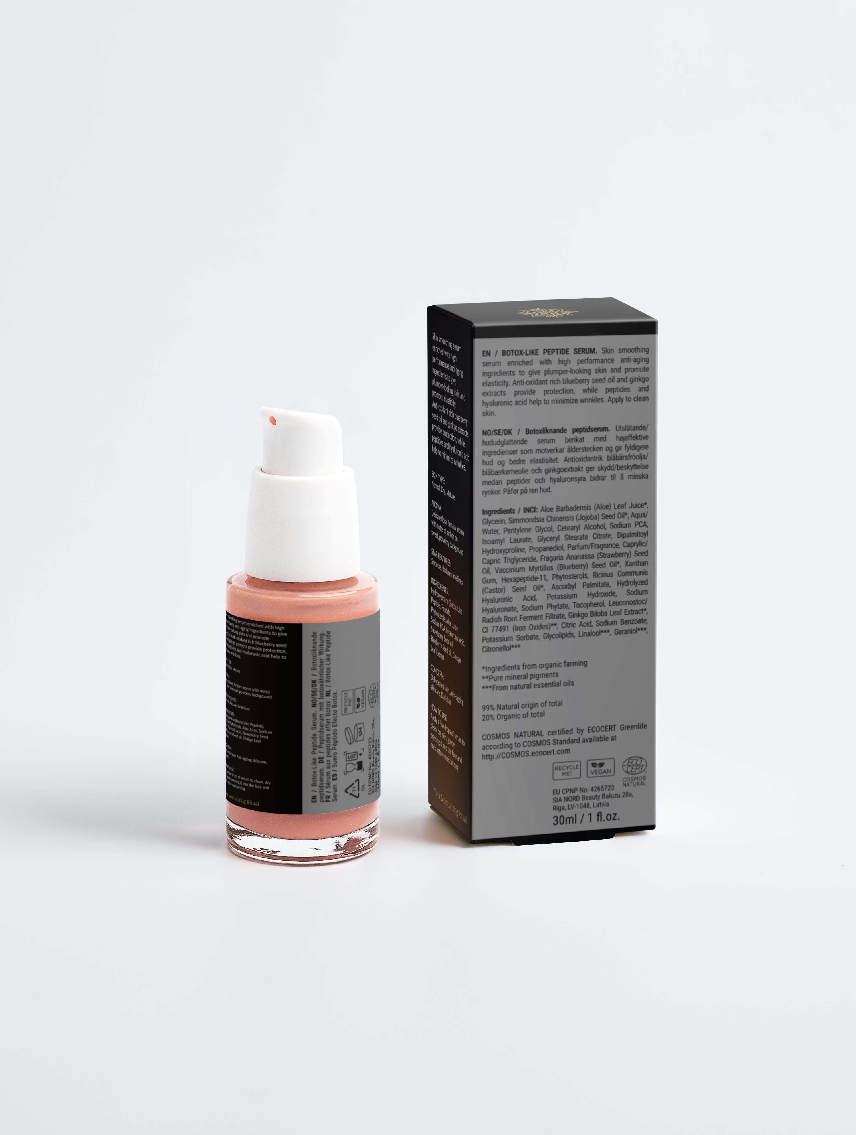 Botox-Like Peptide Serum